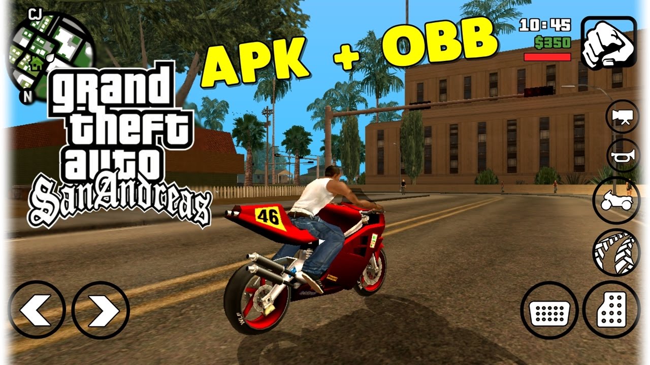 Gta san andreas lite for android free download apk + data mod